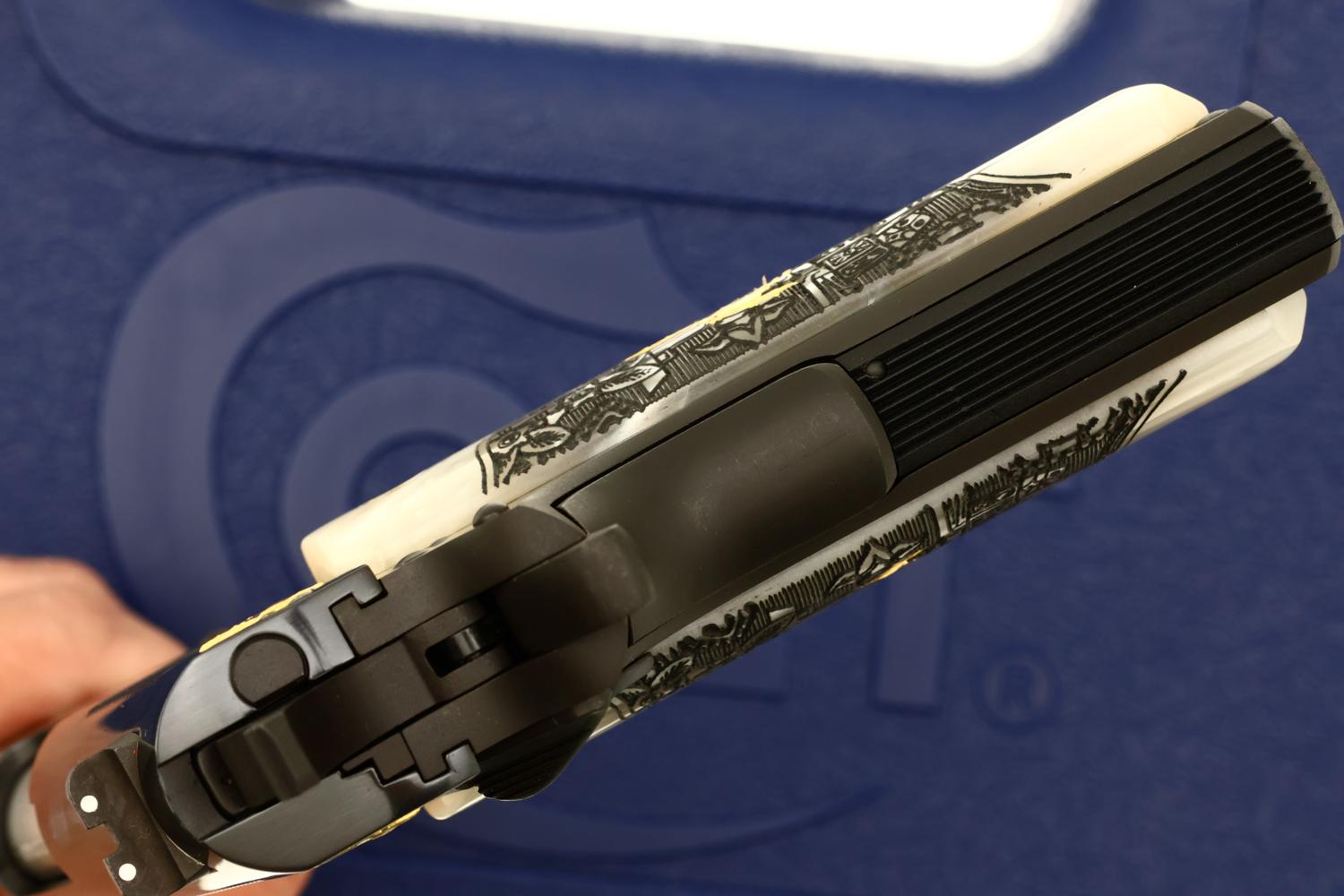 Colt - Talo Aztec Jaguar Azul .38 Super Pistol, NIB, REE302, FB02263 - Image 11