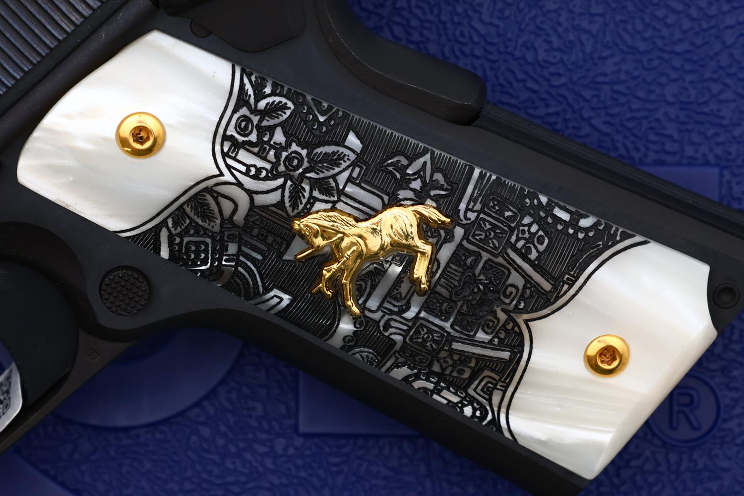 Colt - Talo Aztec Jaguar Azul .38 Super Pistol, NIB, REE302, FB02263 - Image 13