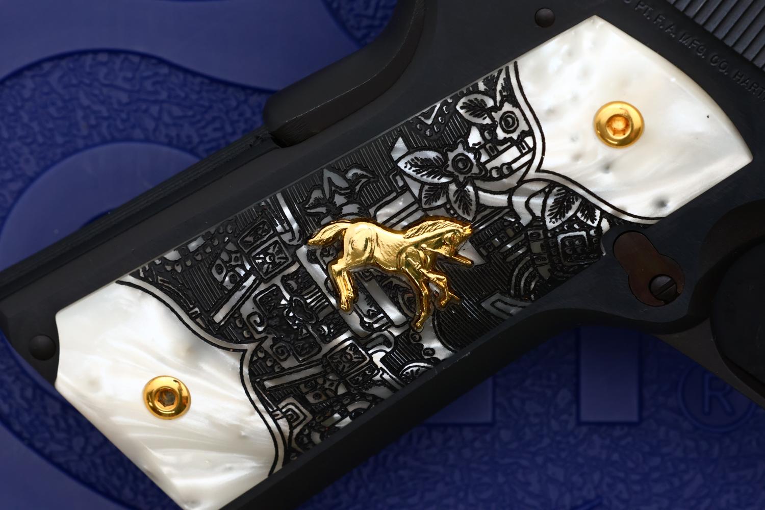 Colt - Talo Aztec Jaguar Azul .38 Super Pistol, NIB, REE302, FB02263 - Image 14