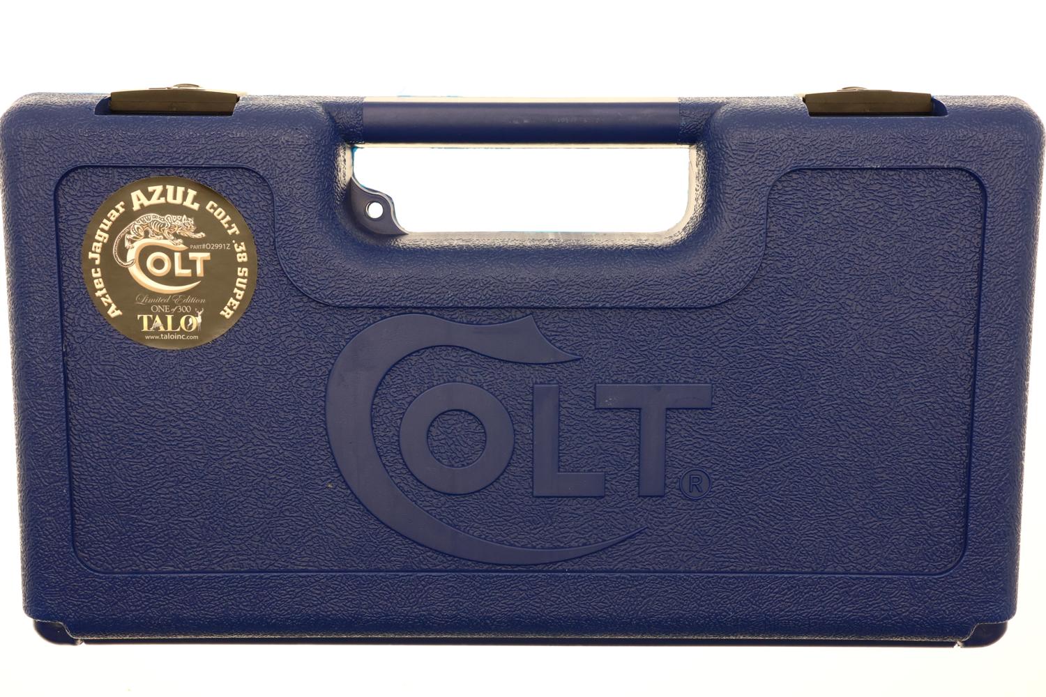 Colt - Talo Aztec Jaguar Azul .38 Super Pistol, NIB, REE302, FB02263 - Image 16
