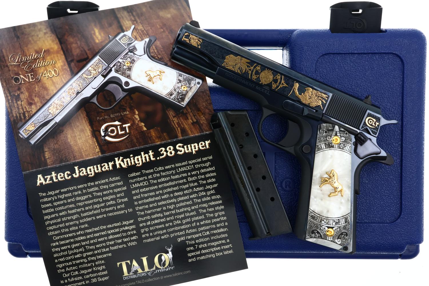 Colt - Talo Aztec Jaguar Knight .38 Super, Pistol, Boxed, LMA182, FB02261 - Image 2