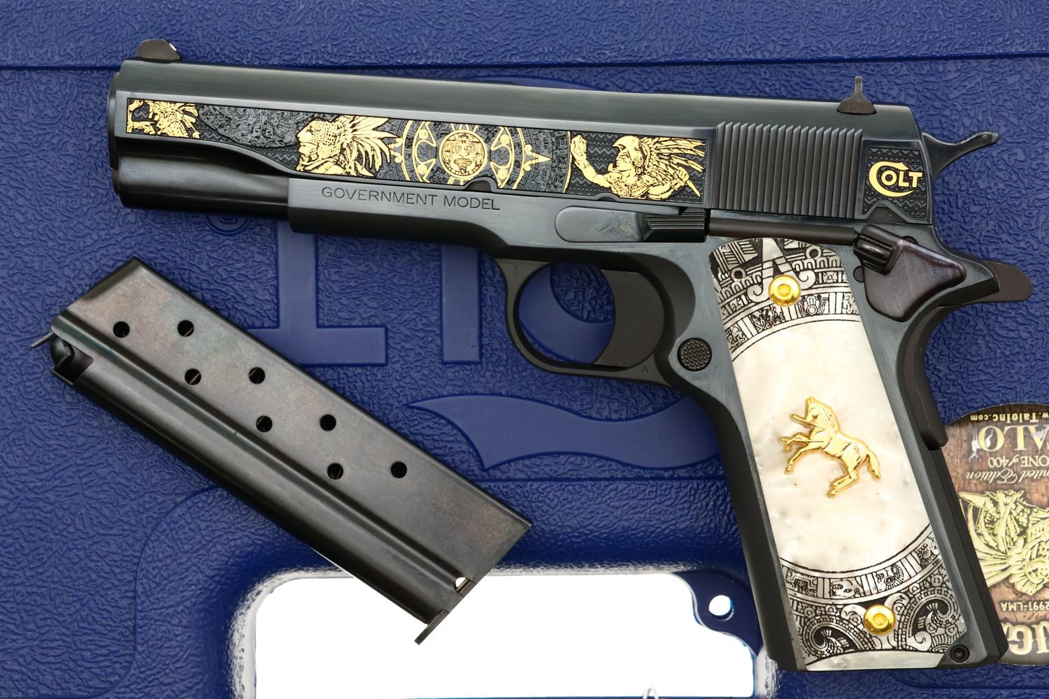 Colt - Talo Aztec Jaguar Knight .38 Super, Pistol, Boxed, LMA182, FB02261 - Image 3