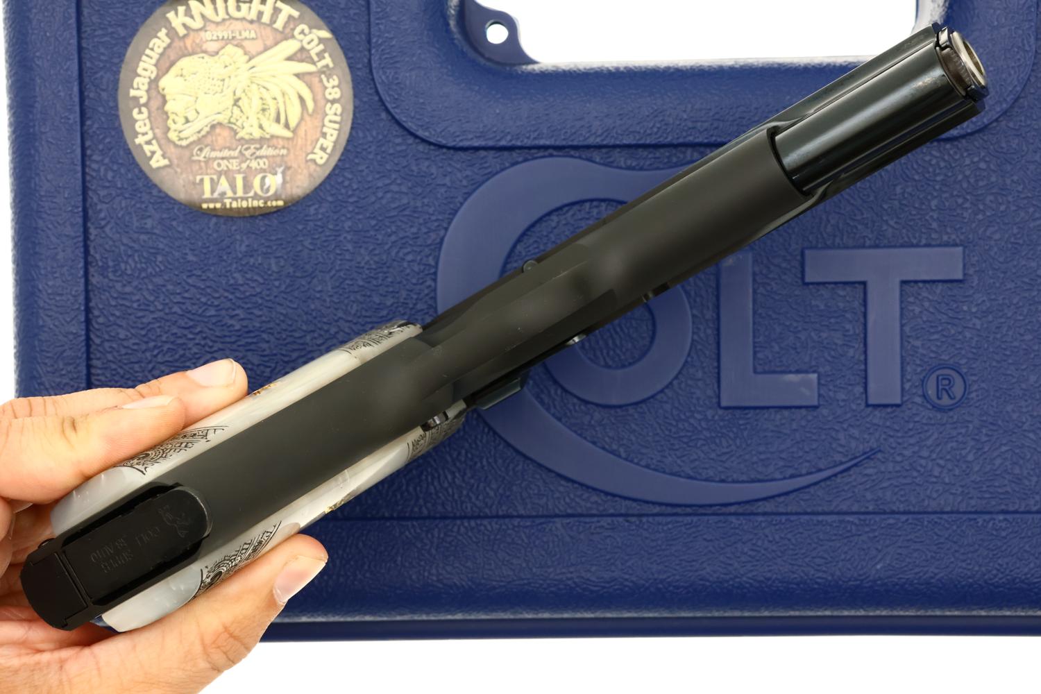 Colt - Talo Aztec Jaguar Knight .38 Super, Pistol, Boxed, LMA182, FB02261 - Image 11