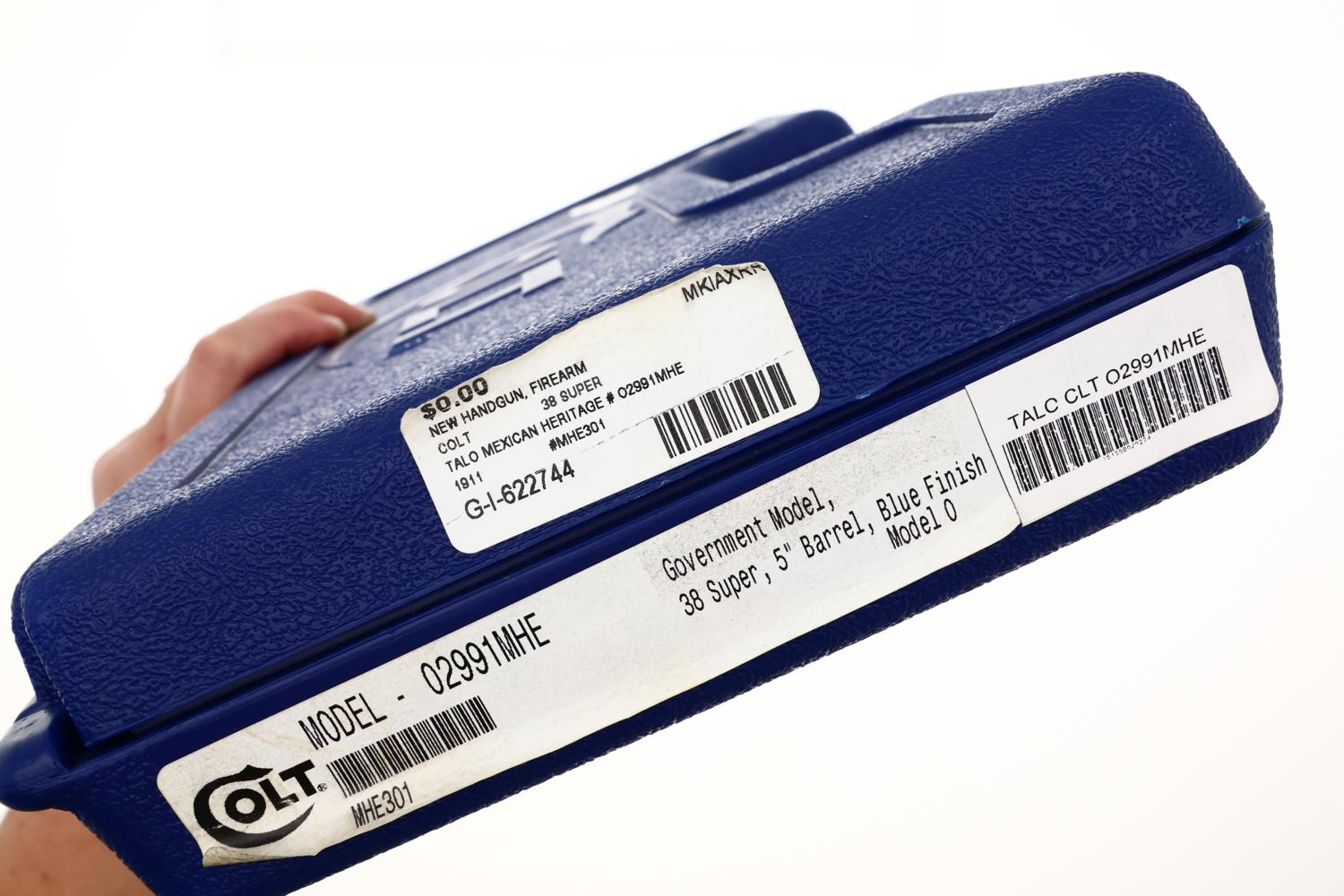 Colt-Talo Mexican Heritage Edition .38 Super Pistol, NIB, MHE301, FB02258 - Image 17