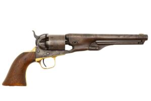 Colt 1851 Navy Revolver, US Military, Documented, ANTIQUE, 2417, O-201