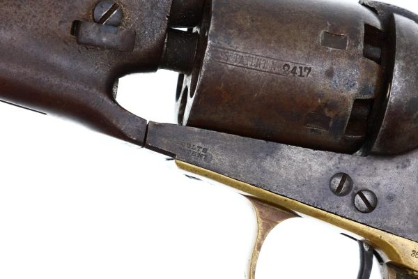 Colt 1851 Navy Revolver, US Military, Documented, ANTIQUE, 2417, O-201 - Image 6