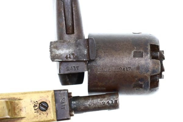 Colt 1851 Navy Revolver, US Military, Documented, ANTIQUE, 2417, O-201 - Image 8