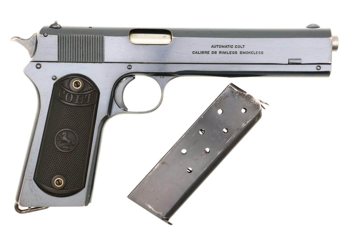 Colt 1902 Military Model Pistol, Made 1919, .38 Auto, 42403, FB02166 - Image 2