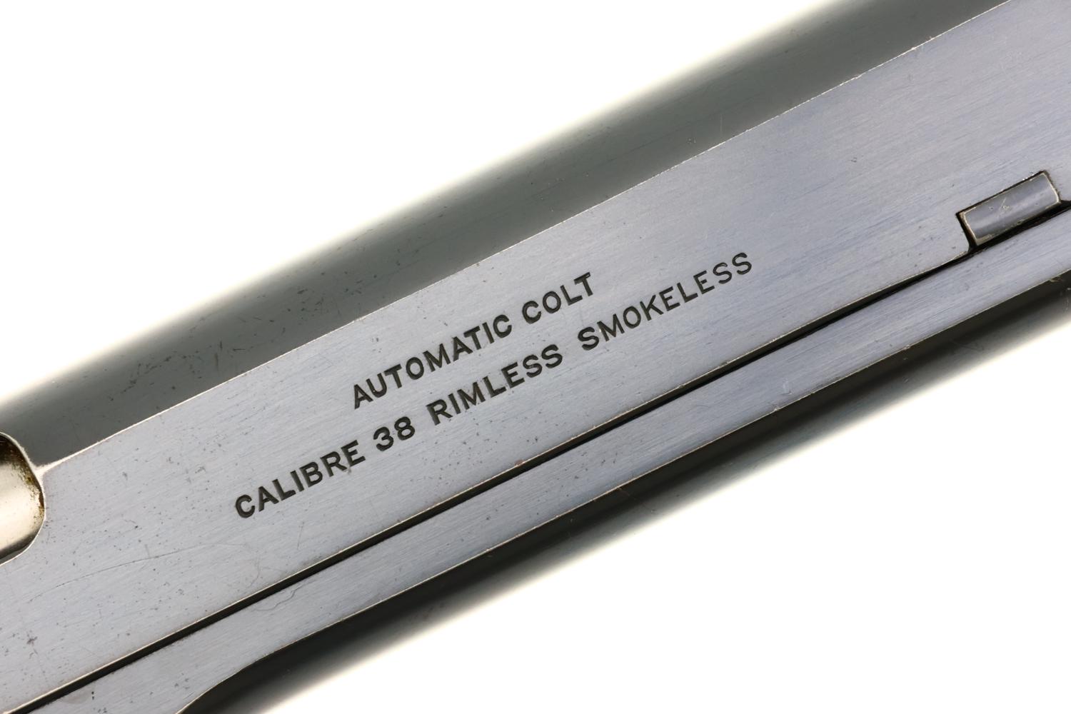 Colt 1902 Military Model Pistol, Made 1919, .38 Auto, 42403, FB02166 - Image 5