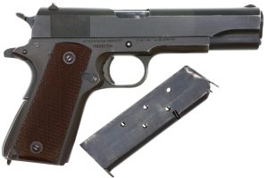 Colt 1911A1, WWII US Military Pistol, Web Gear, 2251766, FB01943