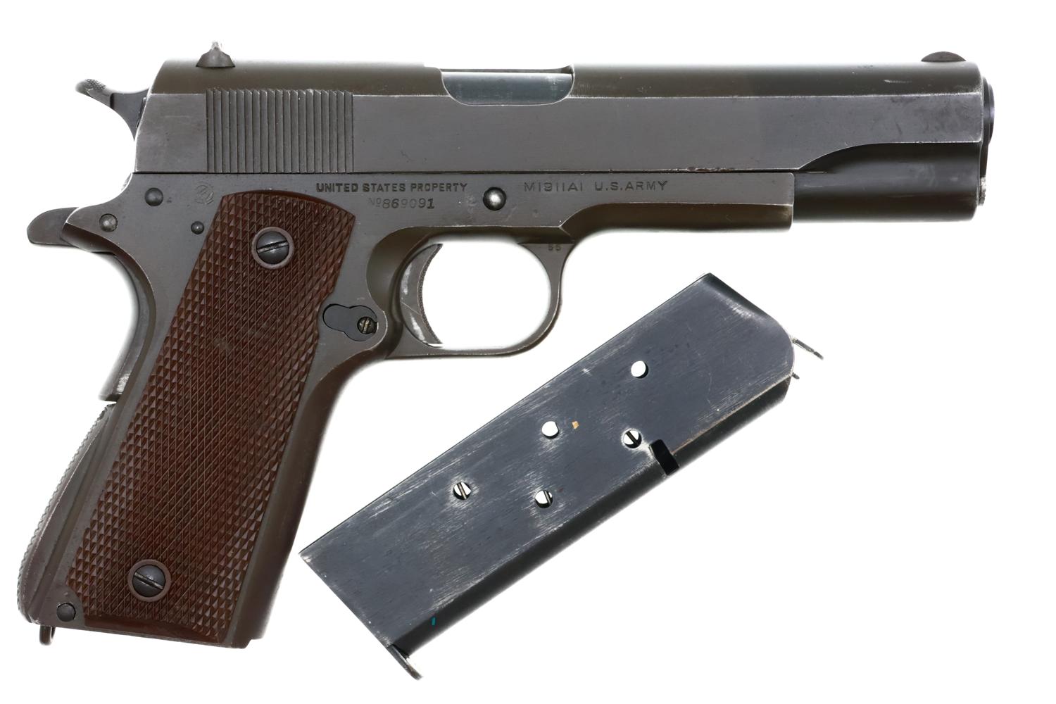 Colt 1911A1, US Military, WWII, Pistol, Accessories Belt, 869091, FB01946 - Image 2