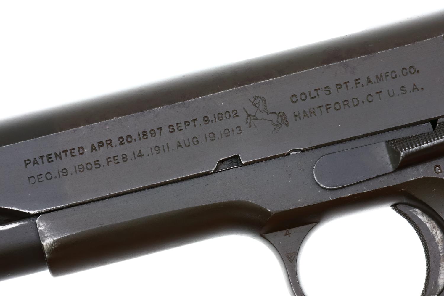 Colt 1911A1, US Military, WWII, Pistol, Accessories Belt, 869091, FB01946 - Image 3