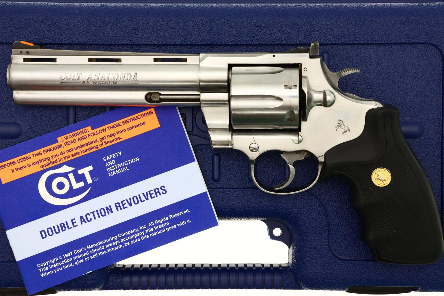 Colt, Anaconda Revolver, .44 Mag, Boxed, MM71676, FB02257