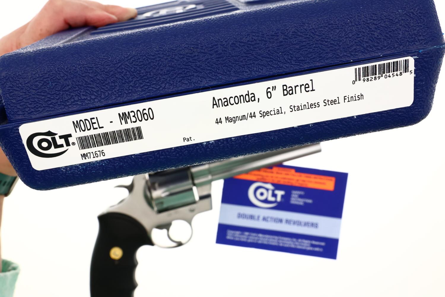 Colt, Anaconda Revolver, .44 Mag, Boxed, MM71676, FB02257 - Image 13