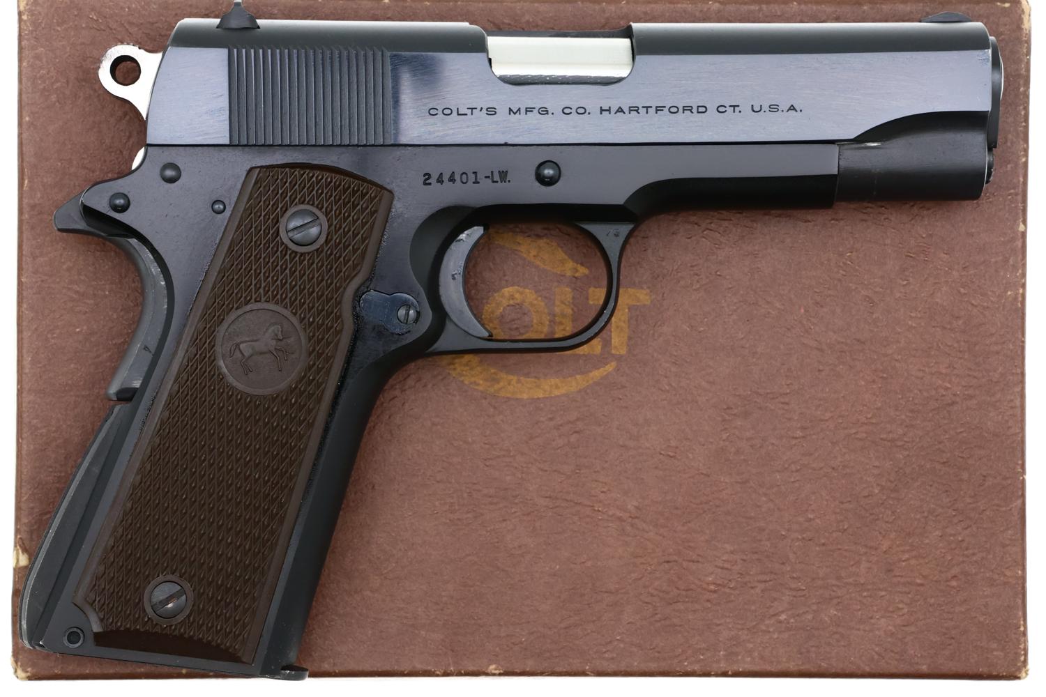 Colt Commander Lightweight, Super 38, Made 1952, Boxed, 24401-LW, FB01694 - Image 2