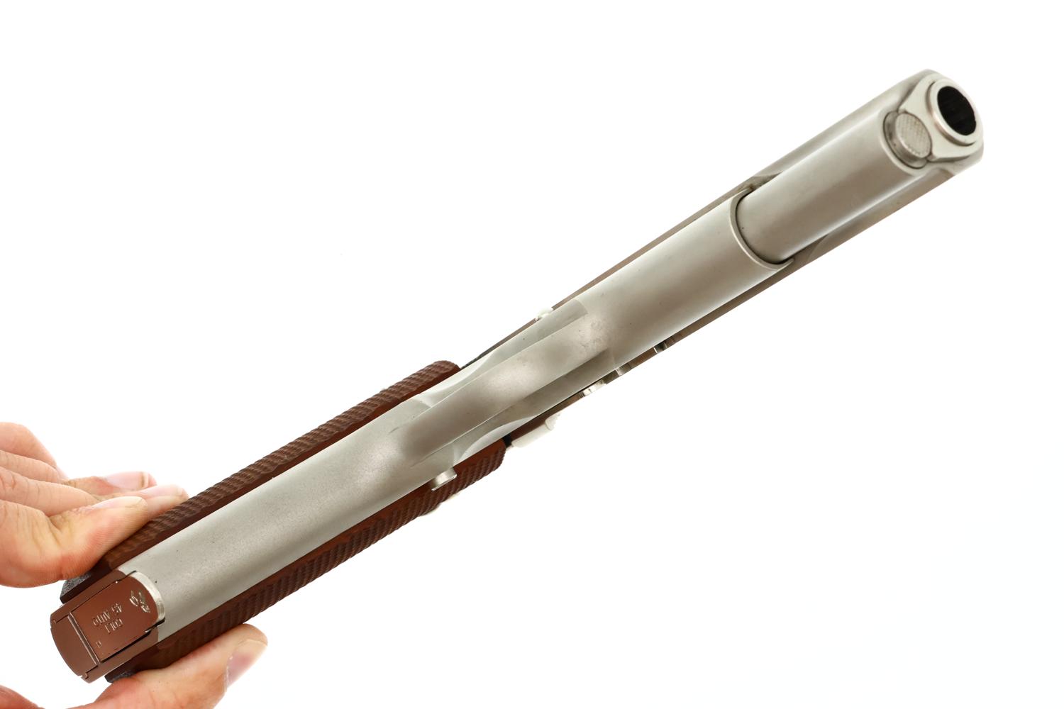 Colt Government Model, Factory Nickeled 1911A1 Pistol, Made 1959, FB01519 - Image 7