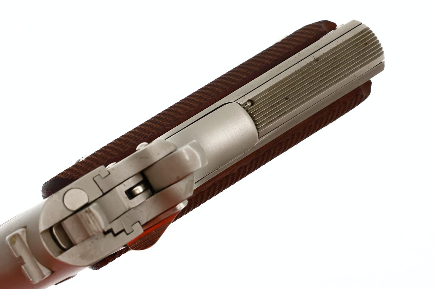 Colt Government Model, Factory Nickeled 1911A1 Pistol, Made 1959, FB01519 - Image 9