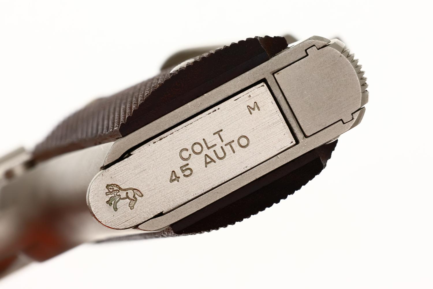 Colt Government Model, Factory Nickeled 1911A1 Pistol, Made 1959, FB01519 - Image 11