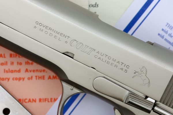 Colt Government, Semi Auto, Pistol, Box, Literature, 297943-C, FB02147 - Image 7