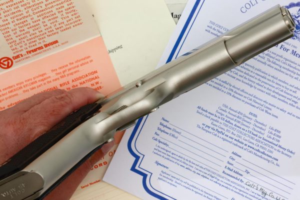 Colt Government, Semi Auto, Pistol, Box, Literature, 297943-C, FB02147 - Image 9