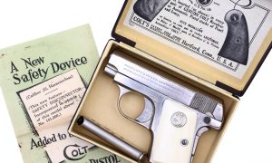 Colt Model 1908 Vest Pocket Pistol, Documented, Boxed, 308520, FB02159