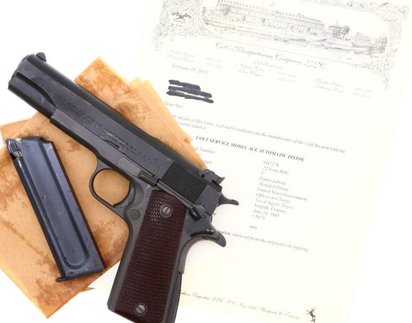 Colt Service Model ACE .22LR, 1911, Pistol, Factory Letter, FB02162 - Image 18