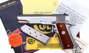 Colt Silver Star 45, 1911, Stainless Steel Pistol, Boxed, SS00523, FB02133