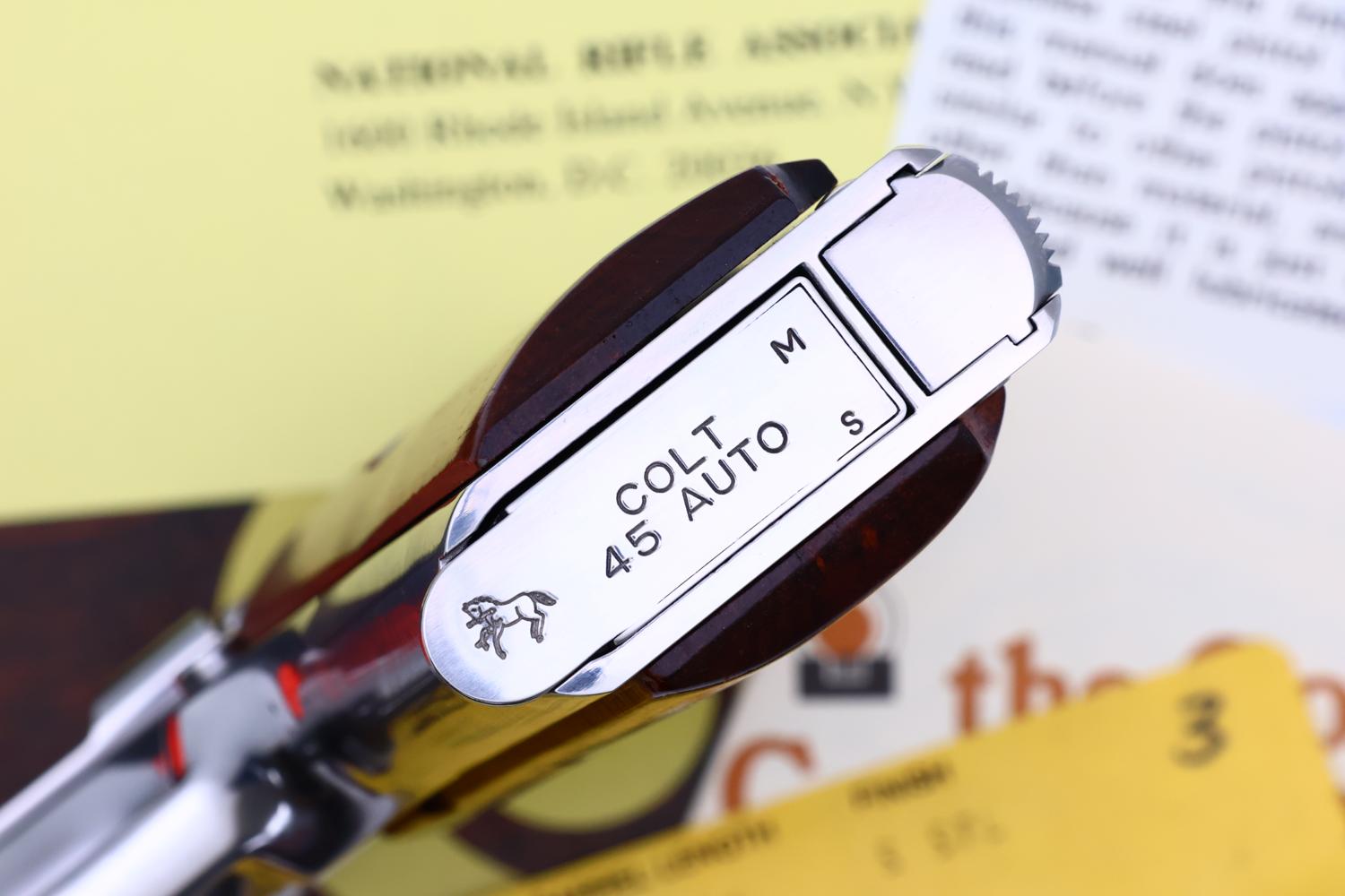 Colt Silver Star 45, 1911, Stainless Steel Pistol, Boxed, SS00523, FB02133 - Image 10