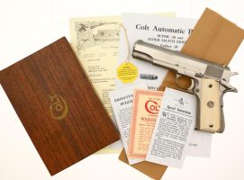 Colt Super 38, Semi Auto, Pistol, Boxed, Documentation, 164046, FB02155