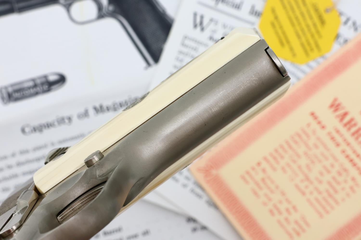 Colt Super 38, Semi Auto, Pistol, Boxed, Documentation, 164046, FB02155 - Image 8