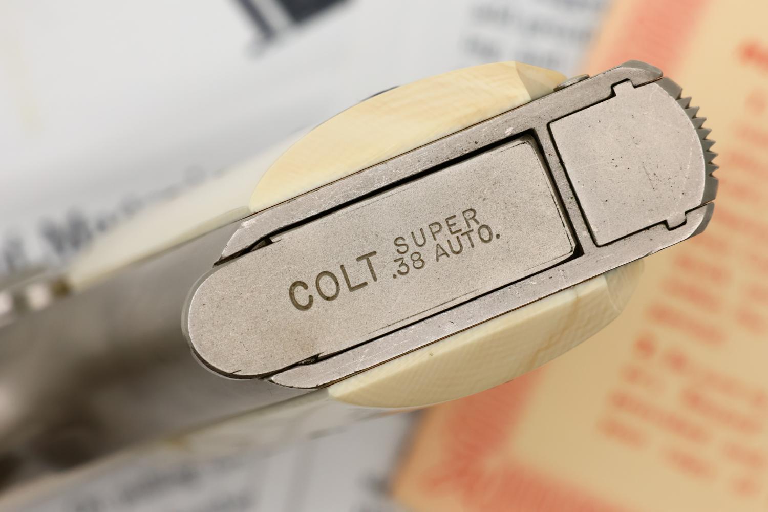 Colt Super 38, Semi Auto, Pistol, Boxed, Documentation, 164046, FB02155 - Image 9