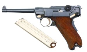 DWM Swiss 1906 Luger Military Pistol, Cross-in-Shield, 14133, FB02078