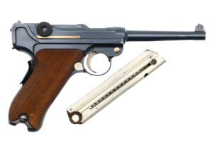 DWM Swiss 1906 Luger Military Pistol, Cross-in-Shield, 14133, FB02078