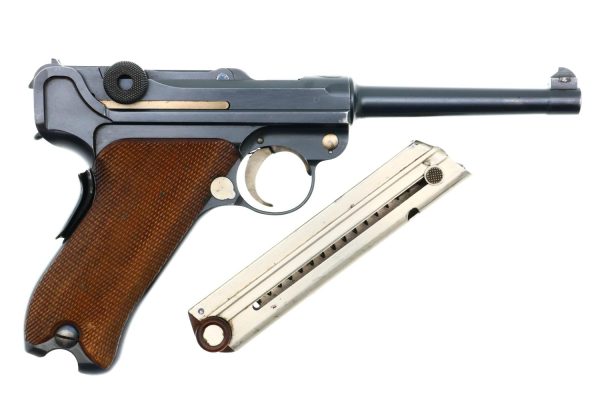 DWM Swiss 1906 Luger Military Pistol, Cross-in-Shield, 14133, FB02078 - Image 2