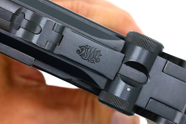 DWM Swiss 1906 Luger Military Pistol, Cross-in-Shield, 14133, FB02078 - Image 7