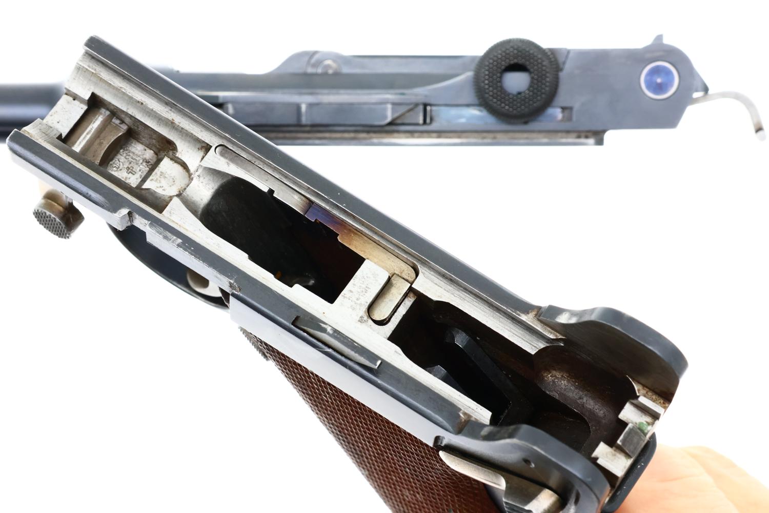 DWM Swiss 1906 Luger Military Pistol, Cross-in-Shield, 14133, FB02078 - Image 15