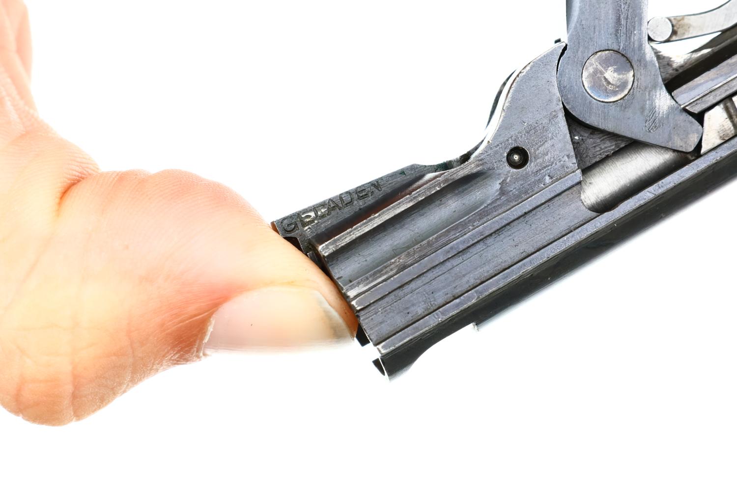 DWM Swiss 1906 Luger Military Pistol, Cross-in-Shield, 14133, FB02078 - Image 16