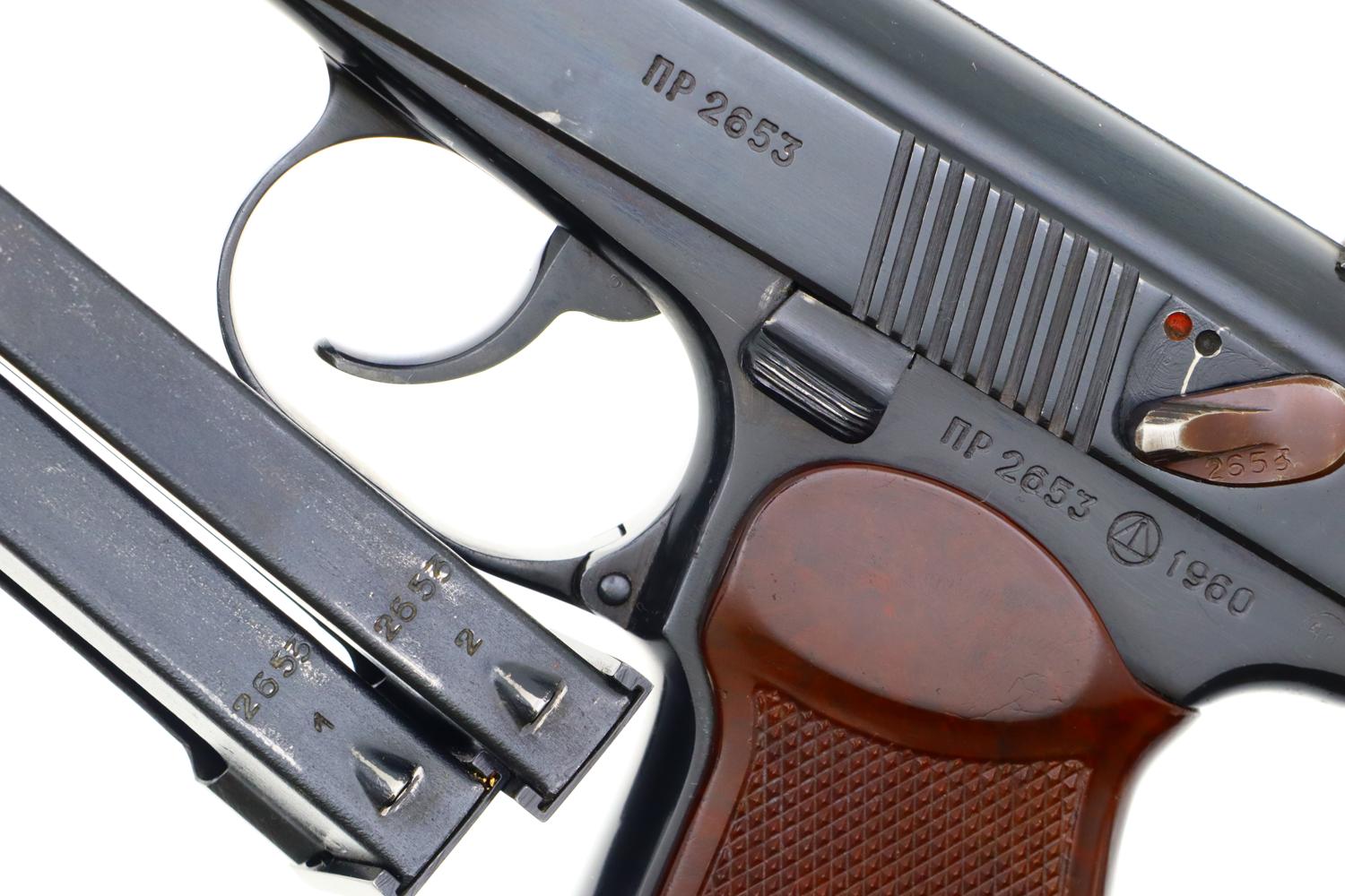 Early Russian Military, Makarov, Matching Mags, Dated 1960, 2653, FB00412 - Image 3