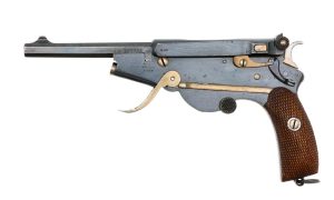 Exotic Bergmann 1896, No 2 Folding Trigger, 386, O-268