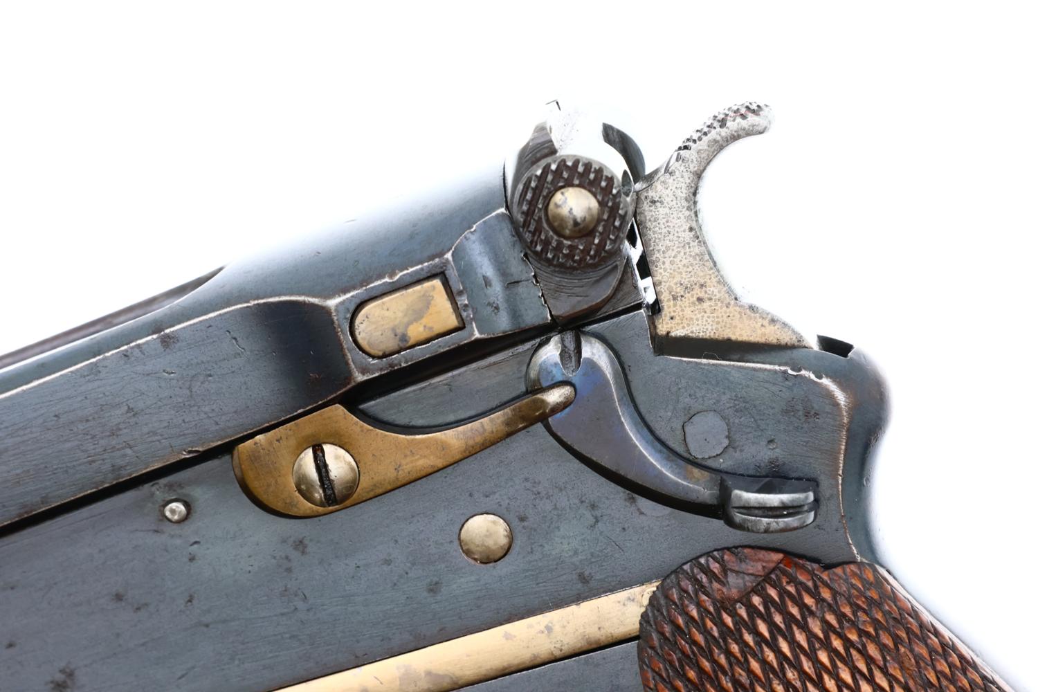 Exotic Bergmann 1896, No. 2, Folding Trigger, ANTIQUE, 386, O-268 - Image 3