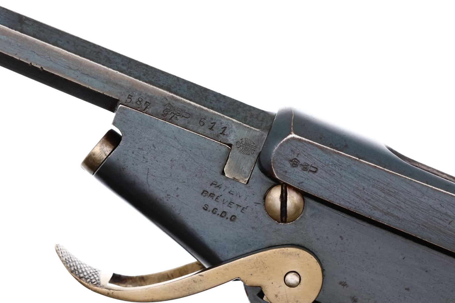 Exotic Bergmann 1896, No. 2, Folding Trigger, ANTIQUE, 386, O-268 - Image 4