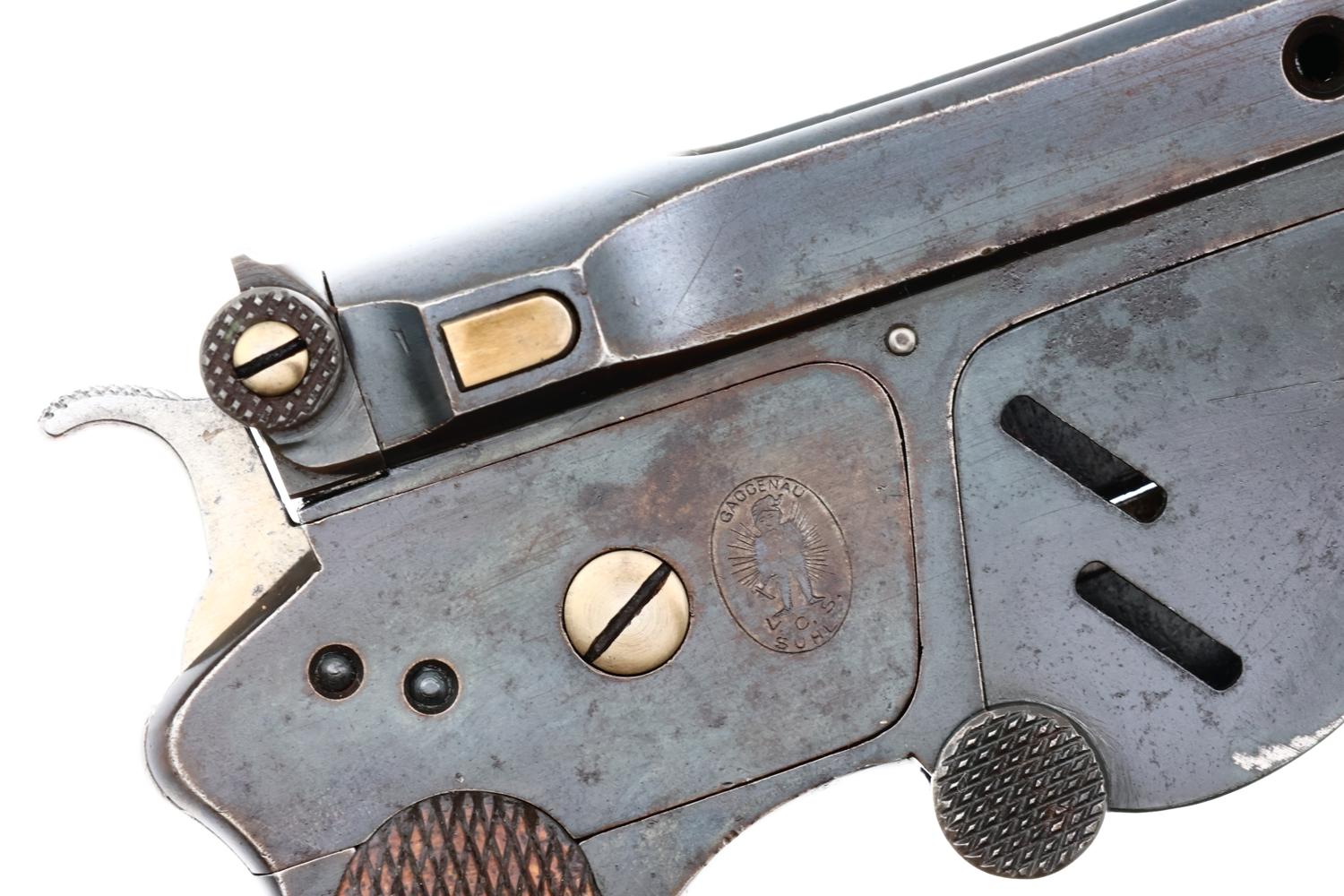 Exotic Bergmann 1896, No. 2, Folding Trigger, ANTIQUE, 386, O-268 - Image 9