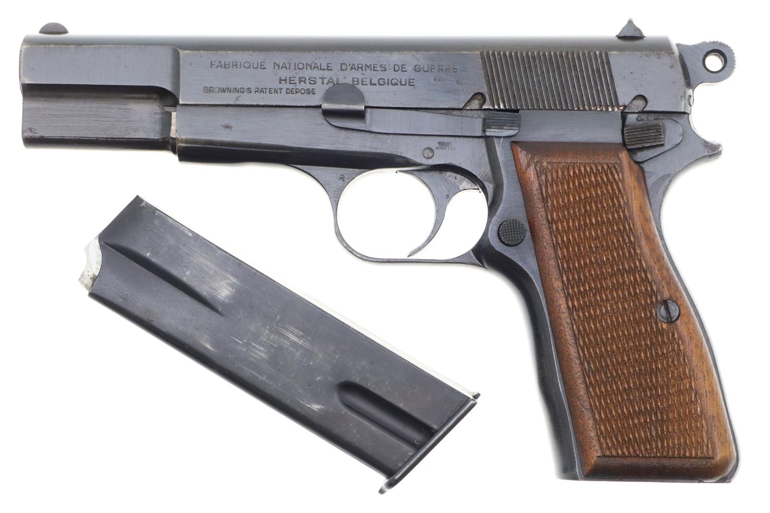 FN High Power Military Pistol, German Army, Late WWII, 62598a, FB01467