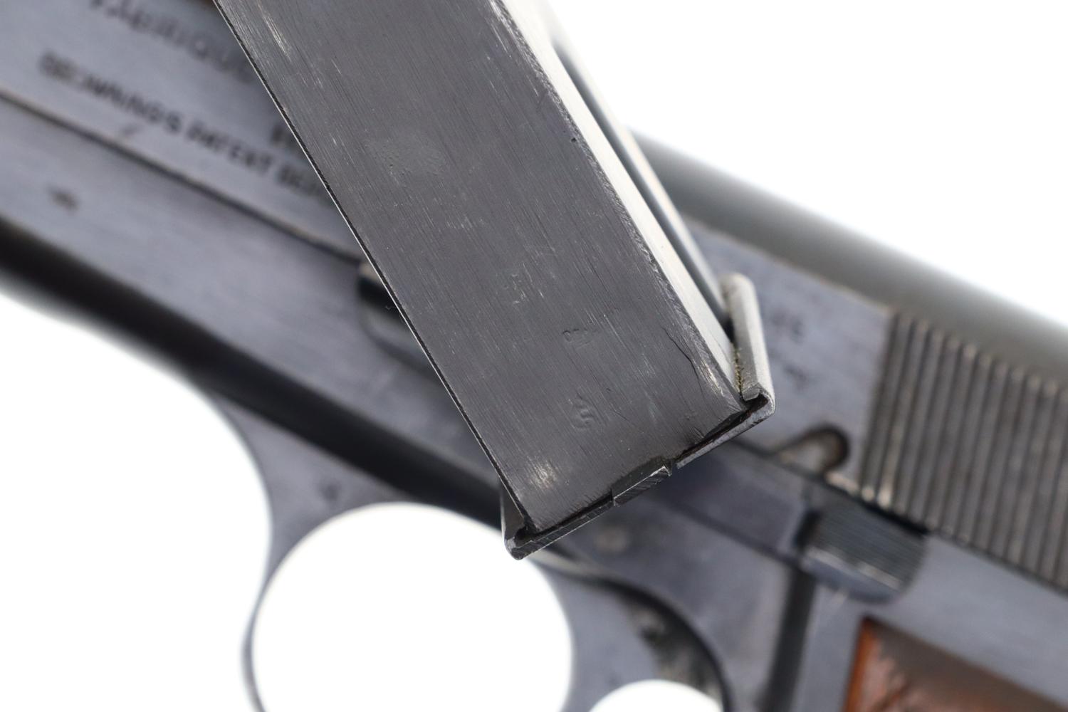 FN High Power Military Pistol, German Army, Late WWII, 62598a, FB01467 - Image 12