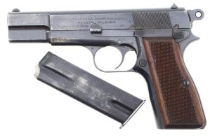 FN High Power Pistol, German, Late WWII Military, 194820, FB01470