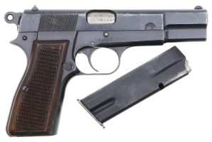 FN High Power Pistol, German, Late WWII Military, 194820, FB01470