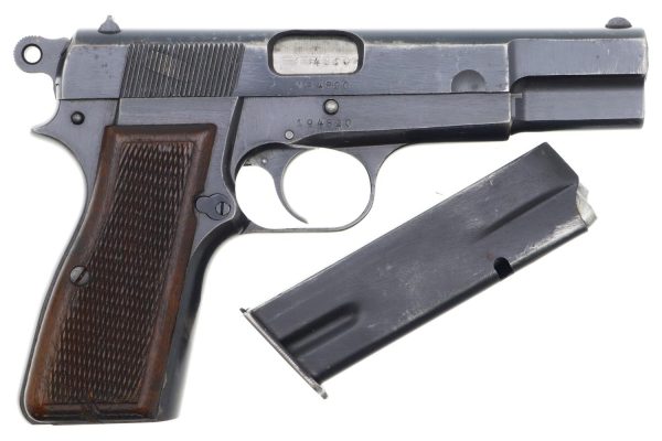 FN High Power Pistol, German, Late WWII Military, 194820, FB01470 - Image 2