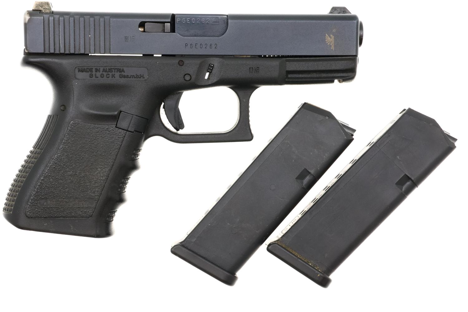 Glock 19 Gen 3 Police Pistol, Geneva Police, PGE0262, FB02100 - Image 3