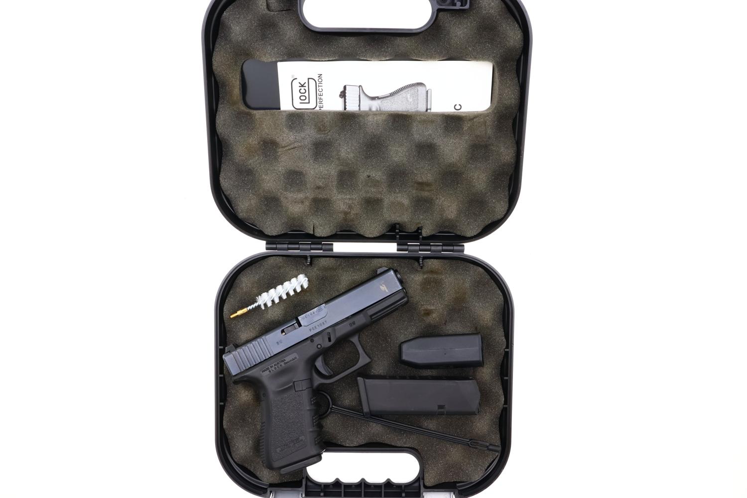 Glock 19 Gen 3 Police Pistol, Geneva Canton Police, PGE1087, FB02096