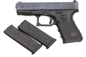 Glock 19 Gen 3 Police Pistol, Geneva Canton Police, PGE1087, FB02096
